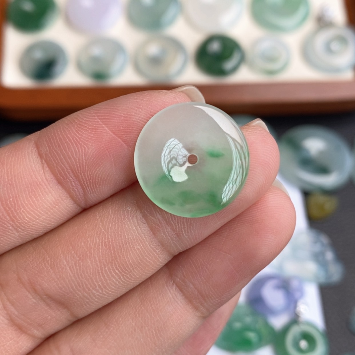 【闪购商品】翡翠颈饰未镶嵌卡17.9