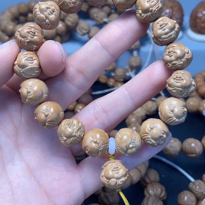 文玩核桃吊坠精品猴头