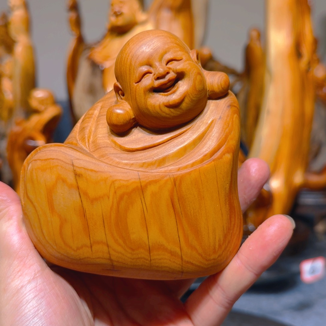 柏木（崖柏）崖柏手把件摆件