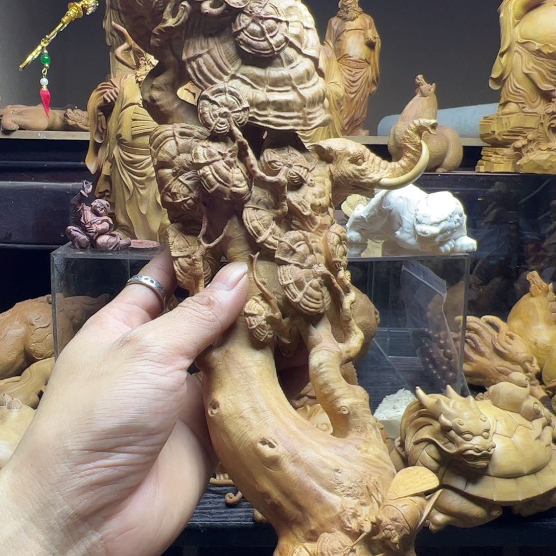 y***o檀香木印度老山檀香灵子