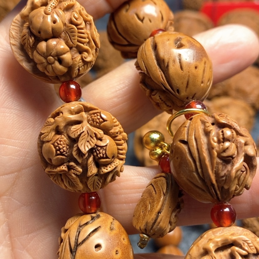 【闪购商品】手串/手链核桃桃核雕刻