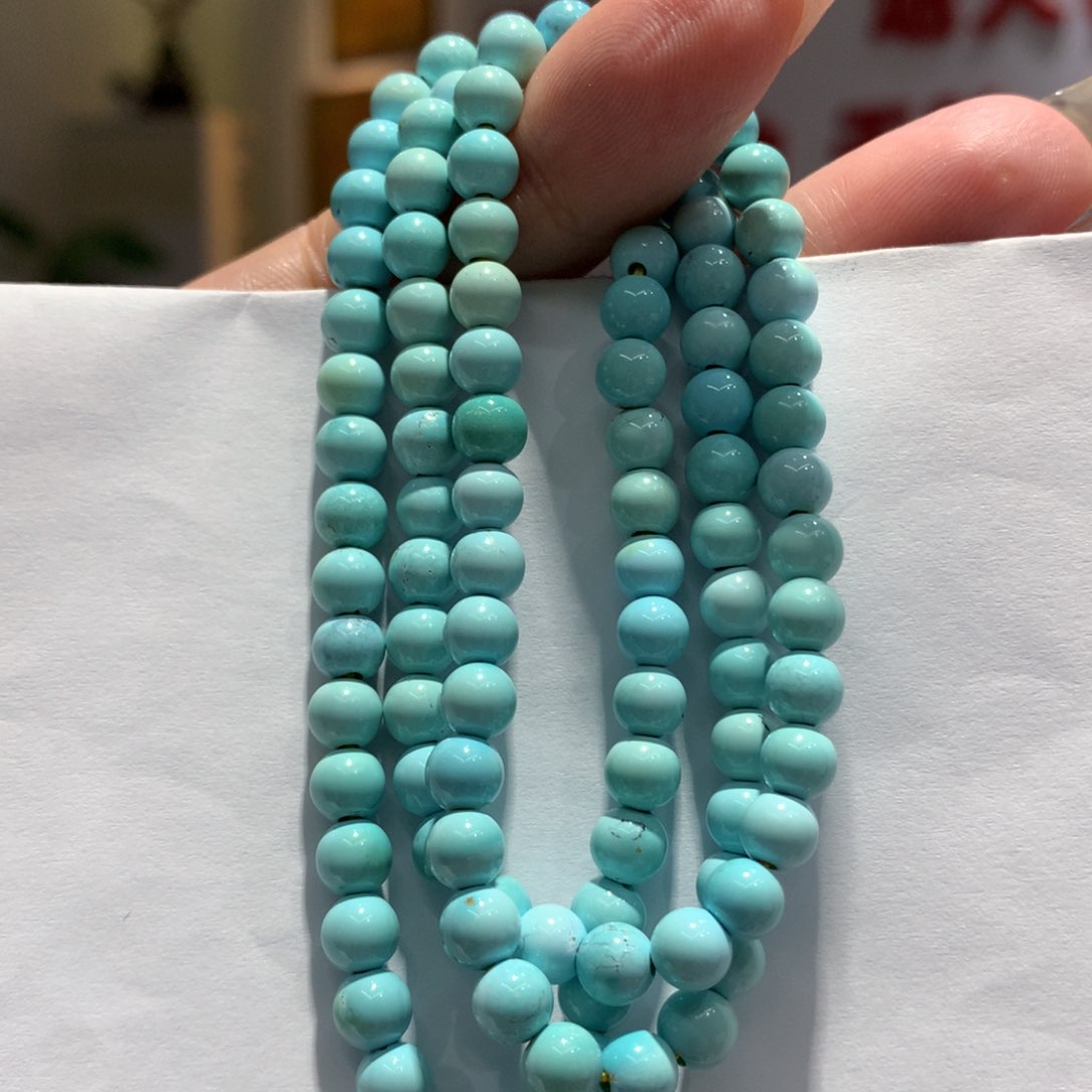 绿松石未镶嵌长链