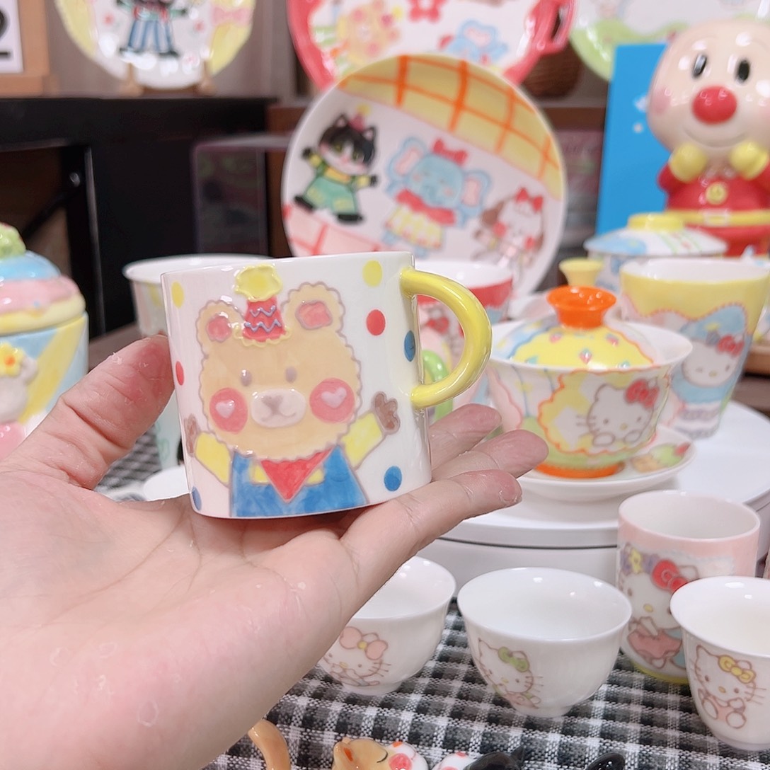 可爱陶瓷高温手作