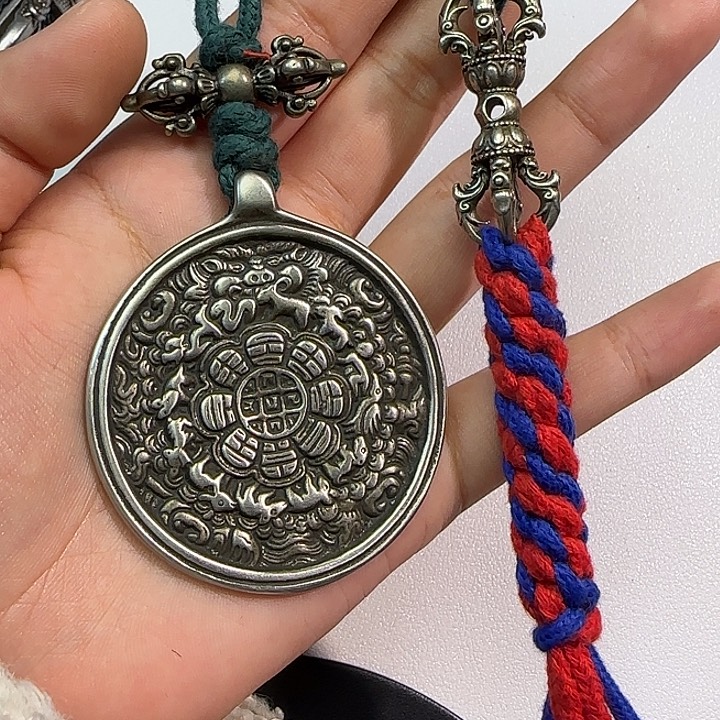 国***本手串/手链核桃藏传工艺品九宫八卦