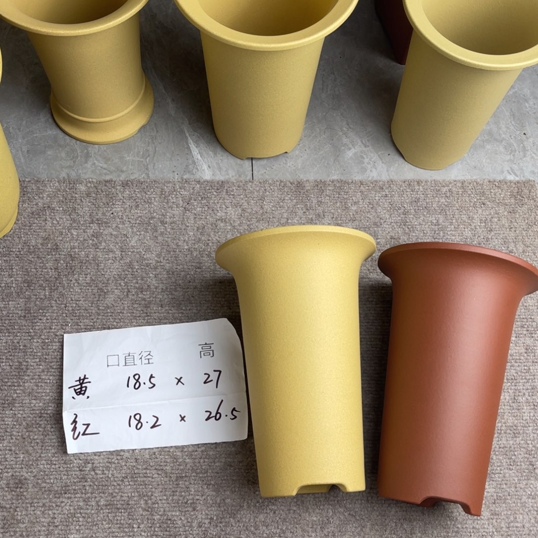 宜兴原矿紫砂花盆