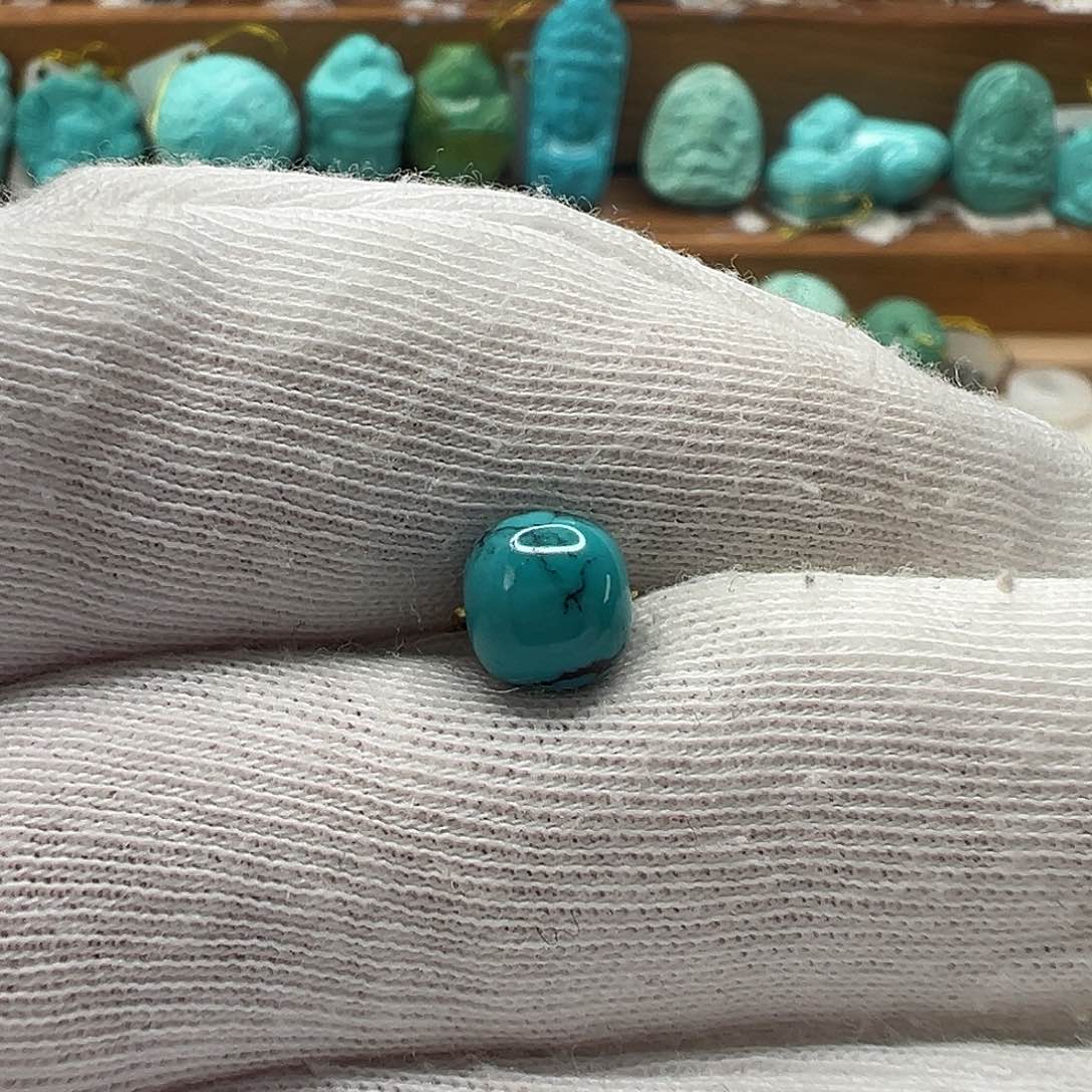 绿松石老型珠 未镶嵌