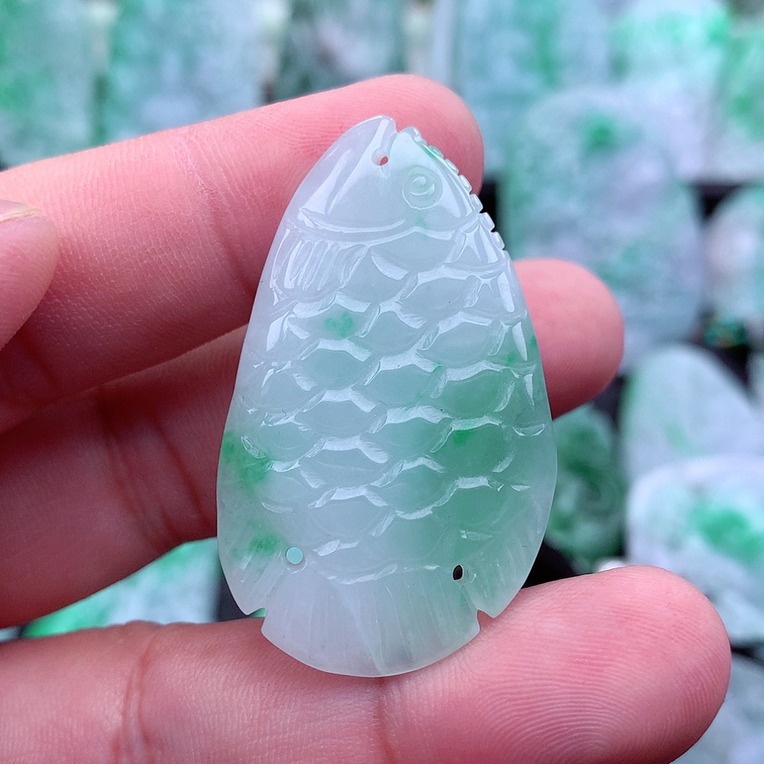 翡翠吊坠(不含链)未镶嵌