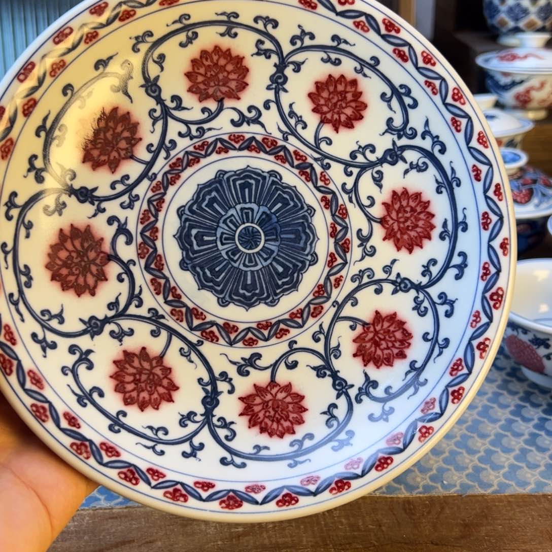 盖碗景德镇茶器茶百宝箱