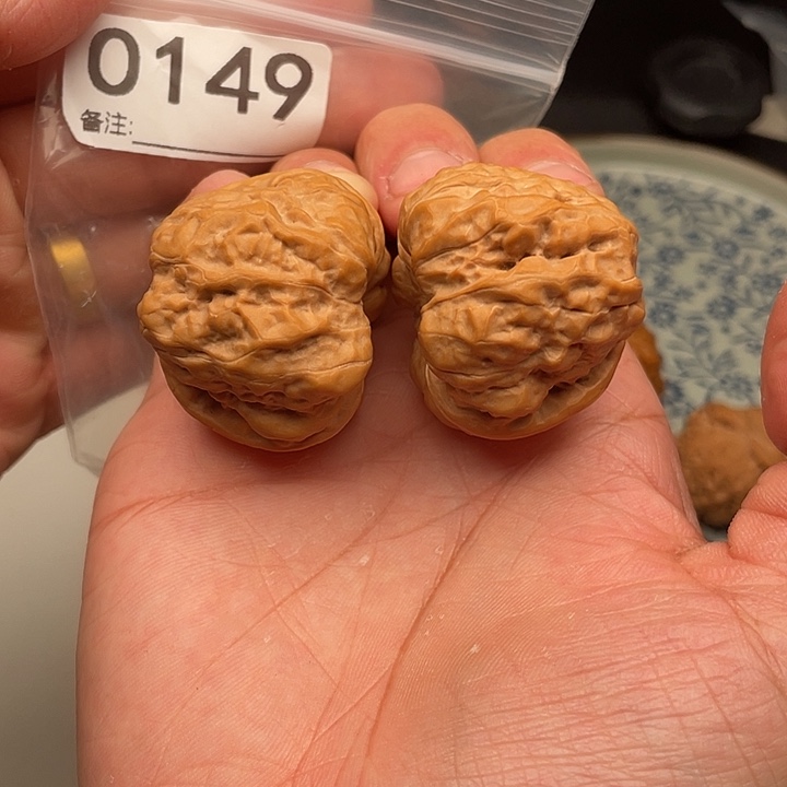 文玩核桃把件38蛤蟆0149