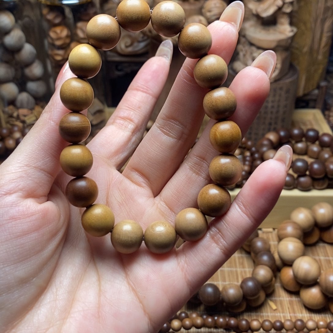檀香木手串/手链手串1.2瑕疵