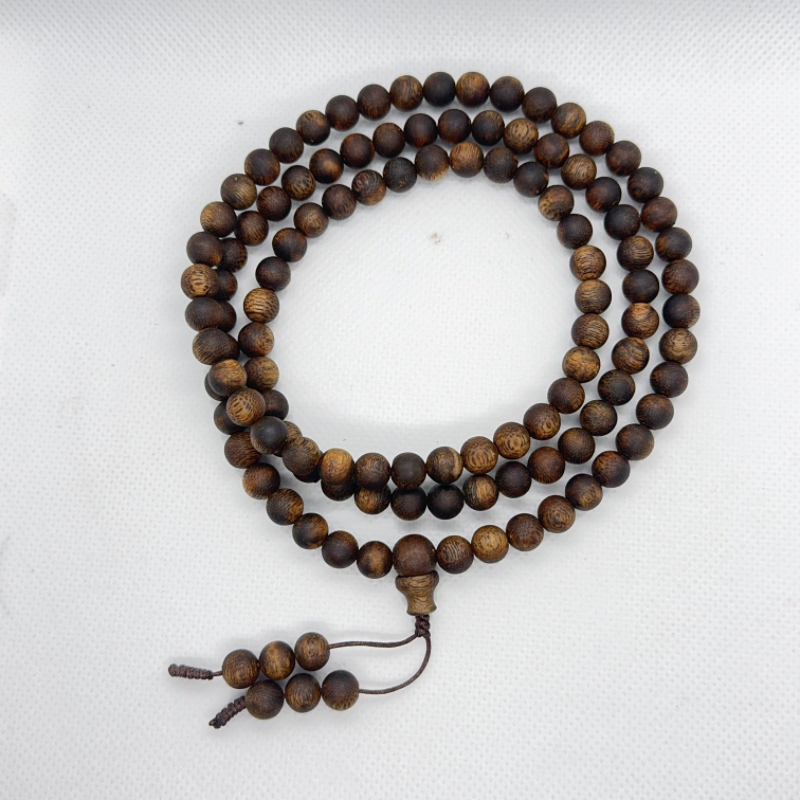 沉香棋楠XY-0.8mm千里香圆珠多圈21 随行 多样性发一