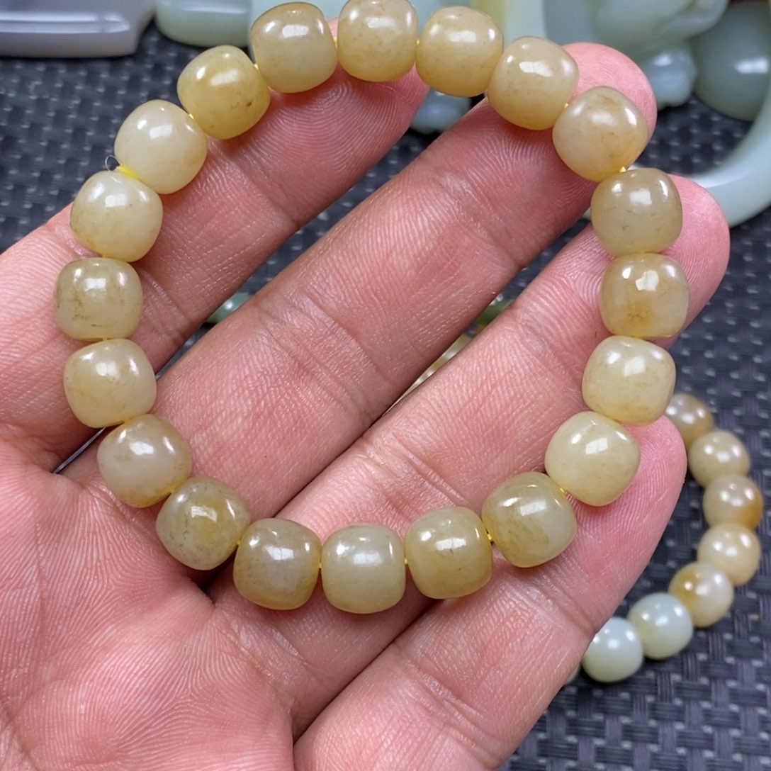 和田玉手链未镶嵌