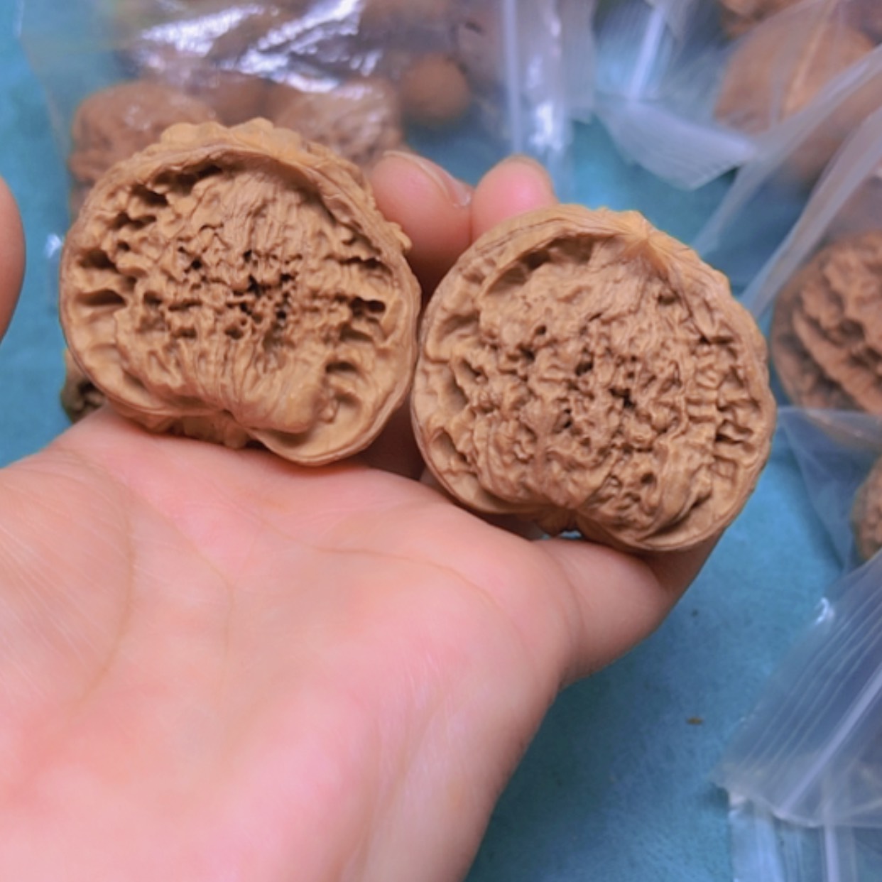 【闪购商品】摆件核桃43蛇头修尖