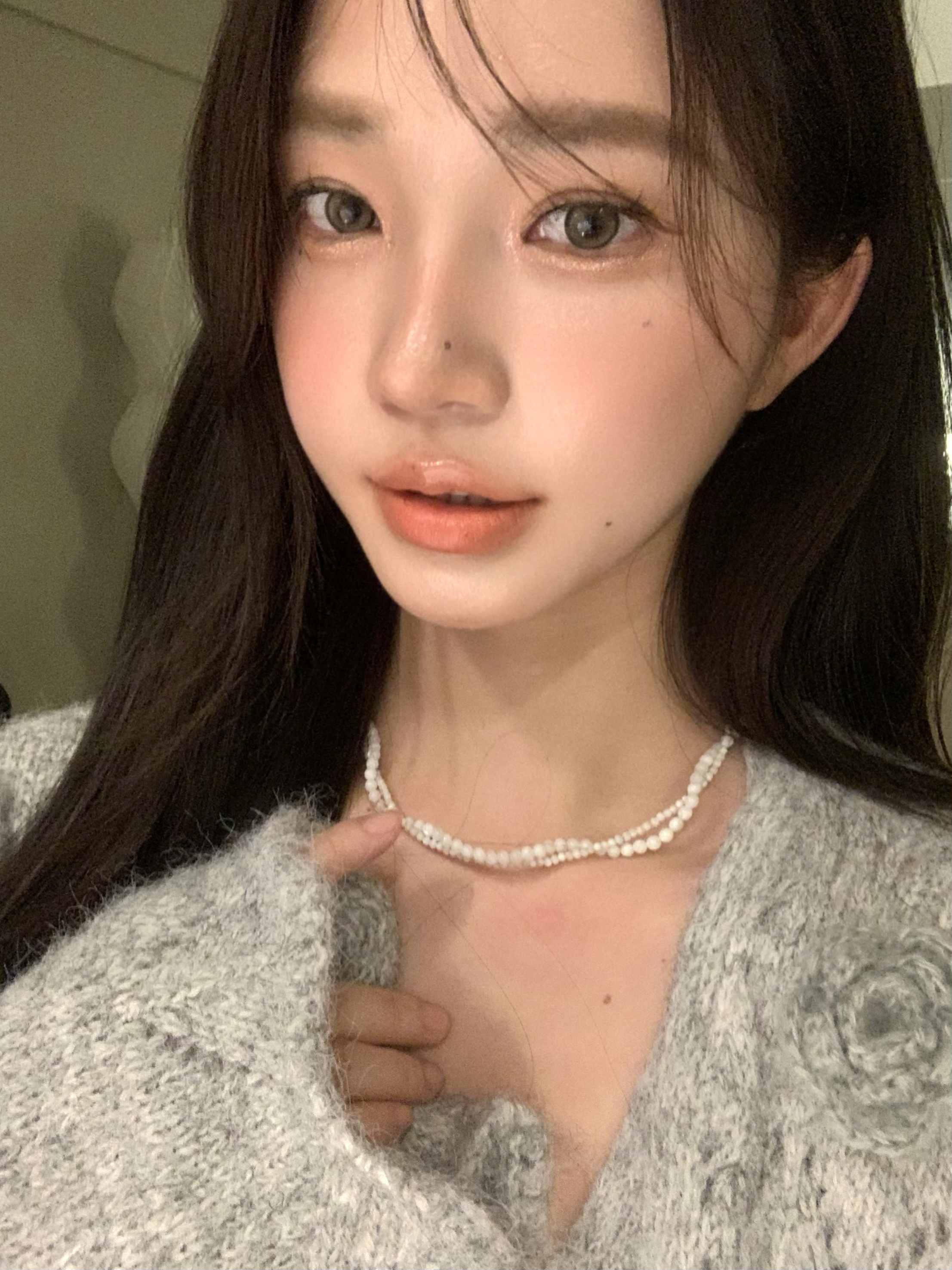 吴馨宜 南韩自留手工贝壳珍珠