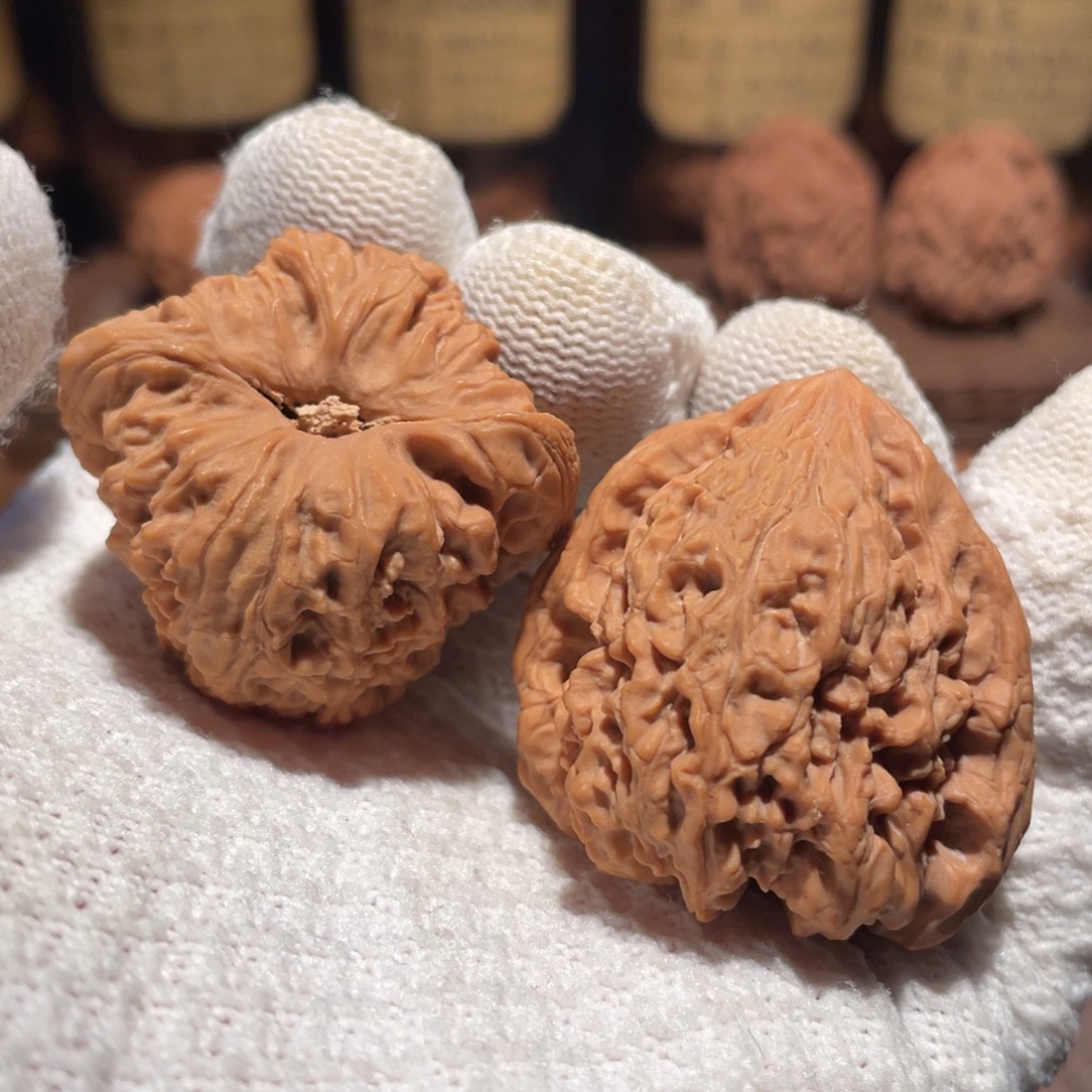 文玩核桃把件39拉丝妖刀南疆