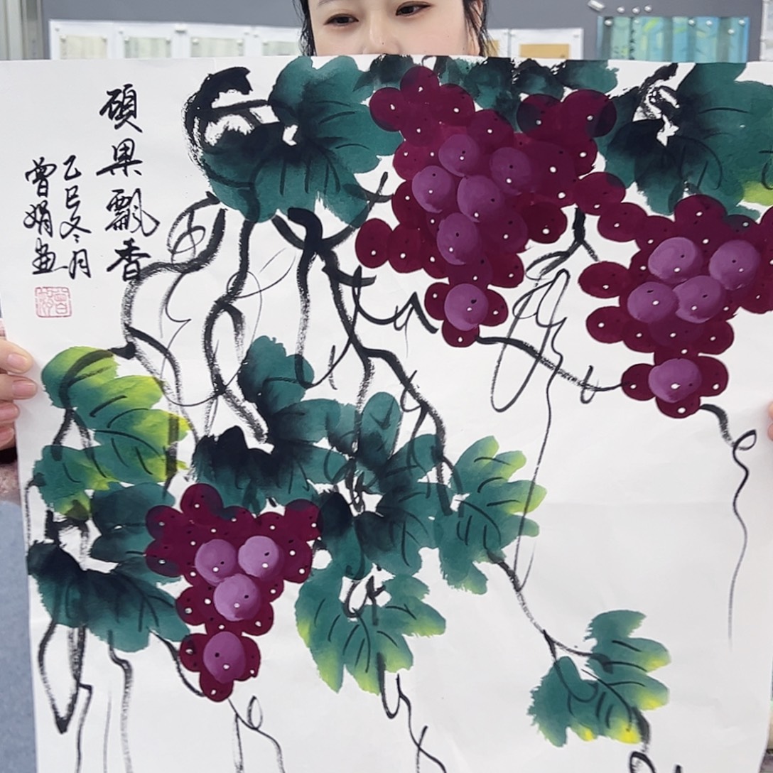 国画事事顺心如意万事如意万事