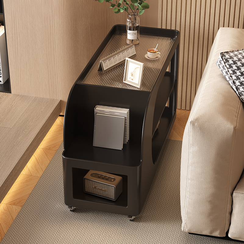 沙发边几置物架可移动茶几边柜创意侧边柜小户型极简轻奢高级感