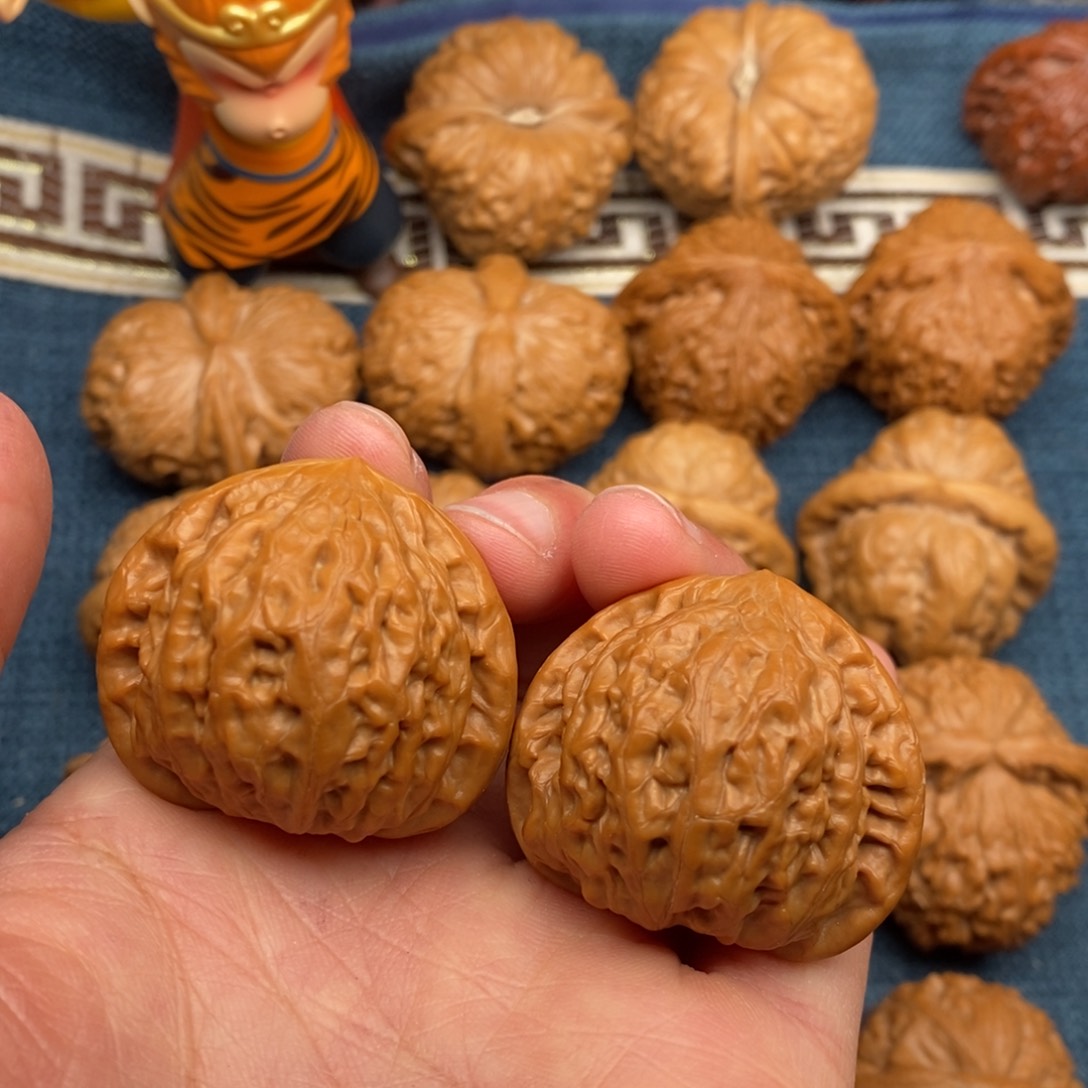 文玩核桃把件37精品铁锤