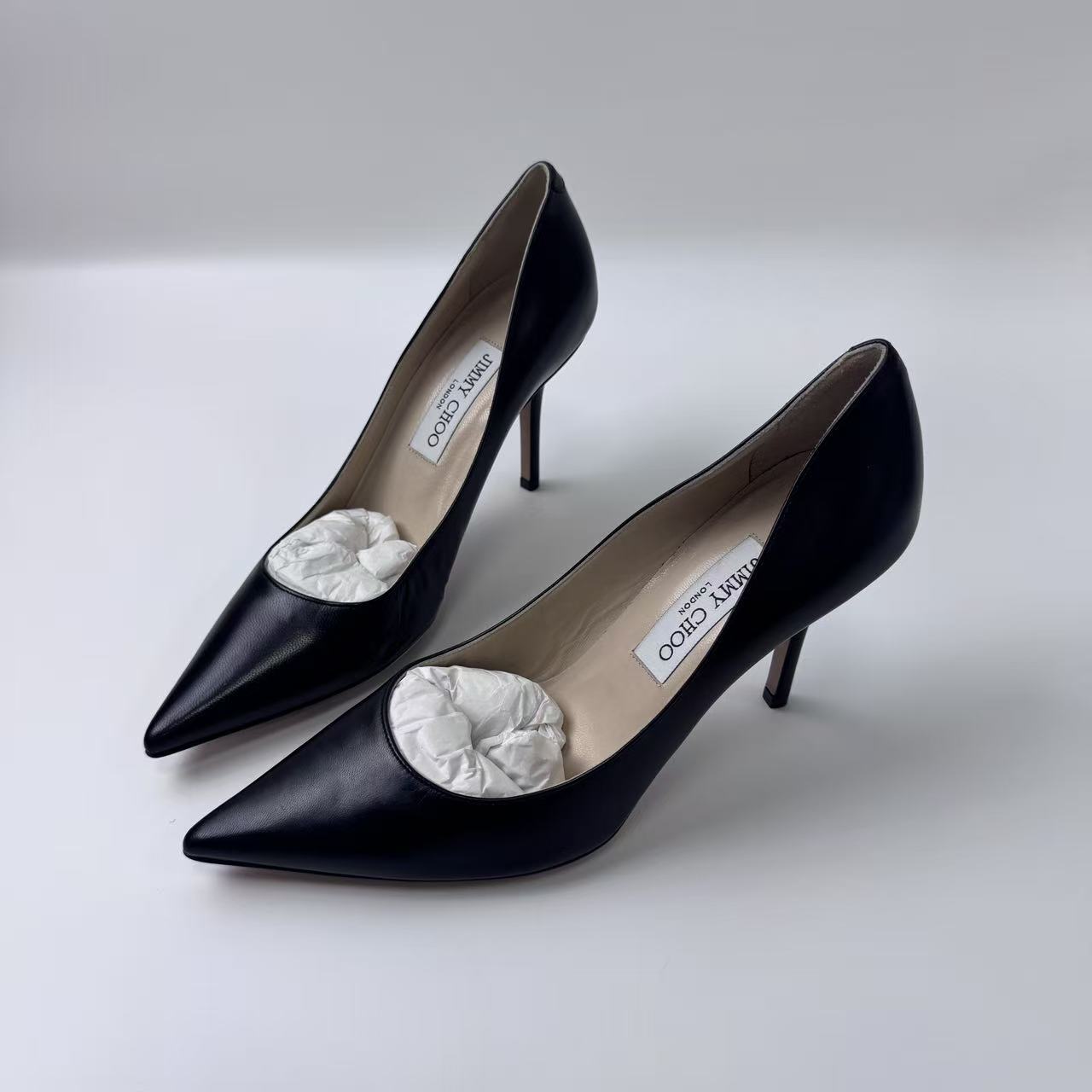 未使用 JIMMY CHOO/吉米周 38码/仔仔女鞋/黑色高跟鞋1890