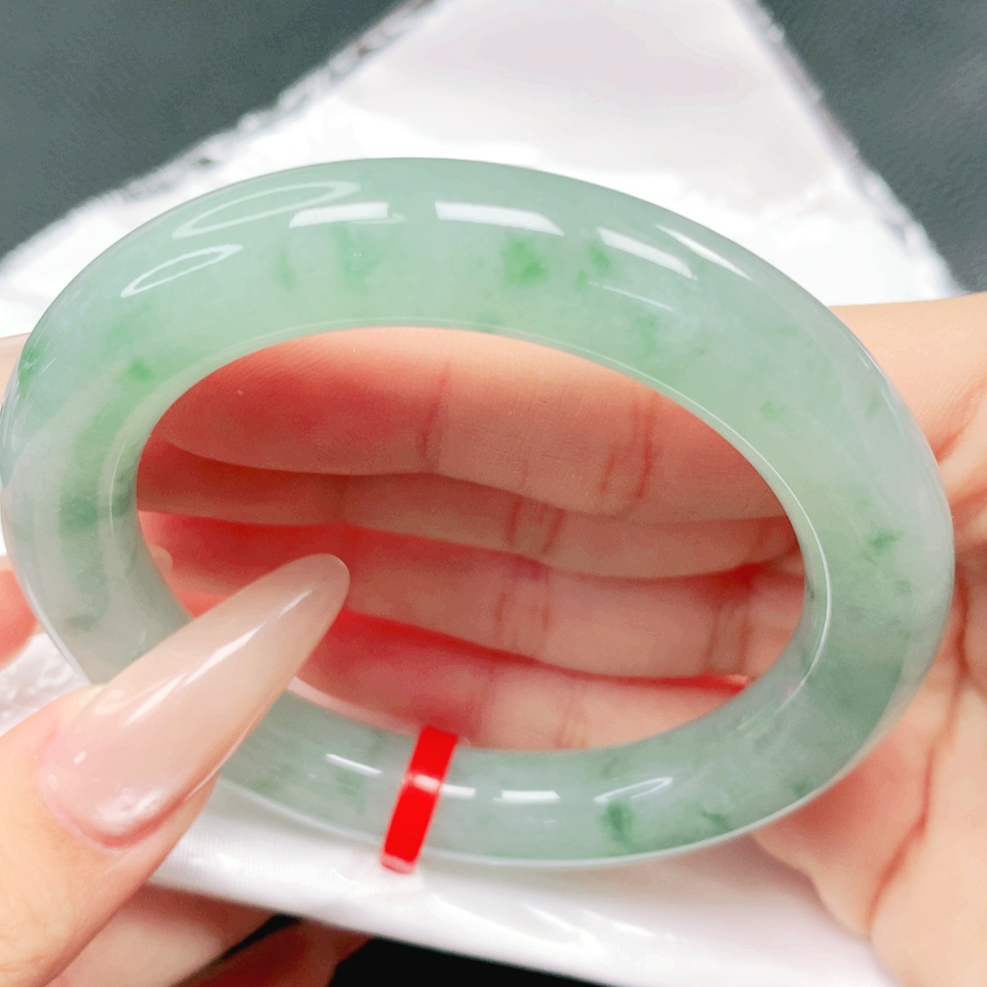 翡翠未镶嵌手镯54