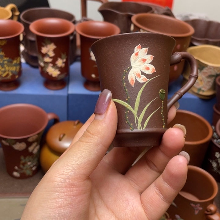 紫砂茶杯紫砂主人杯