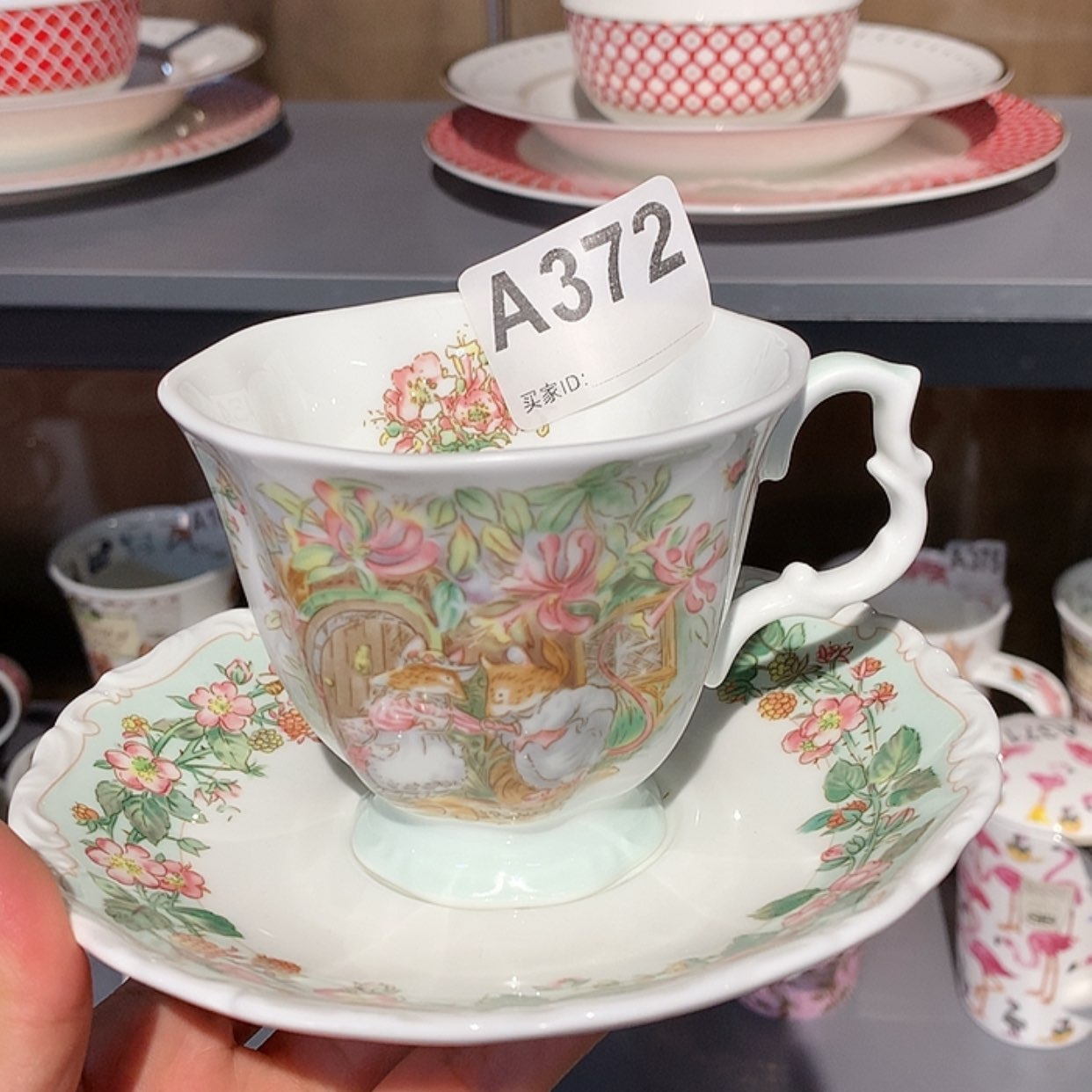 【闪购商品】瓷片杯碟