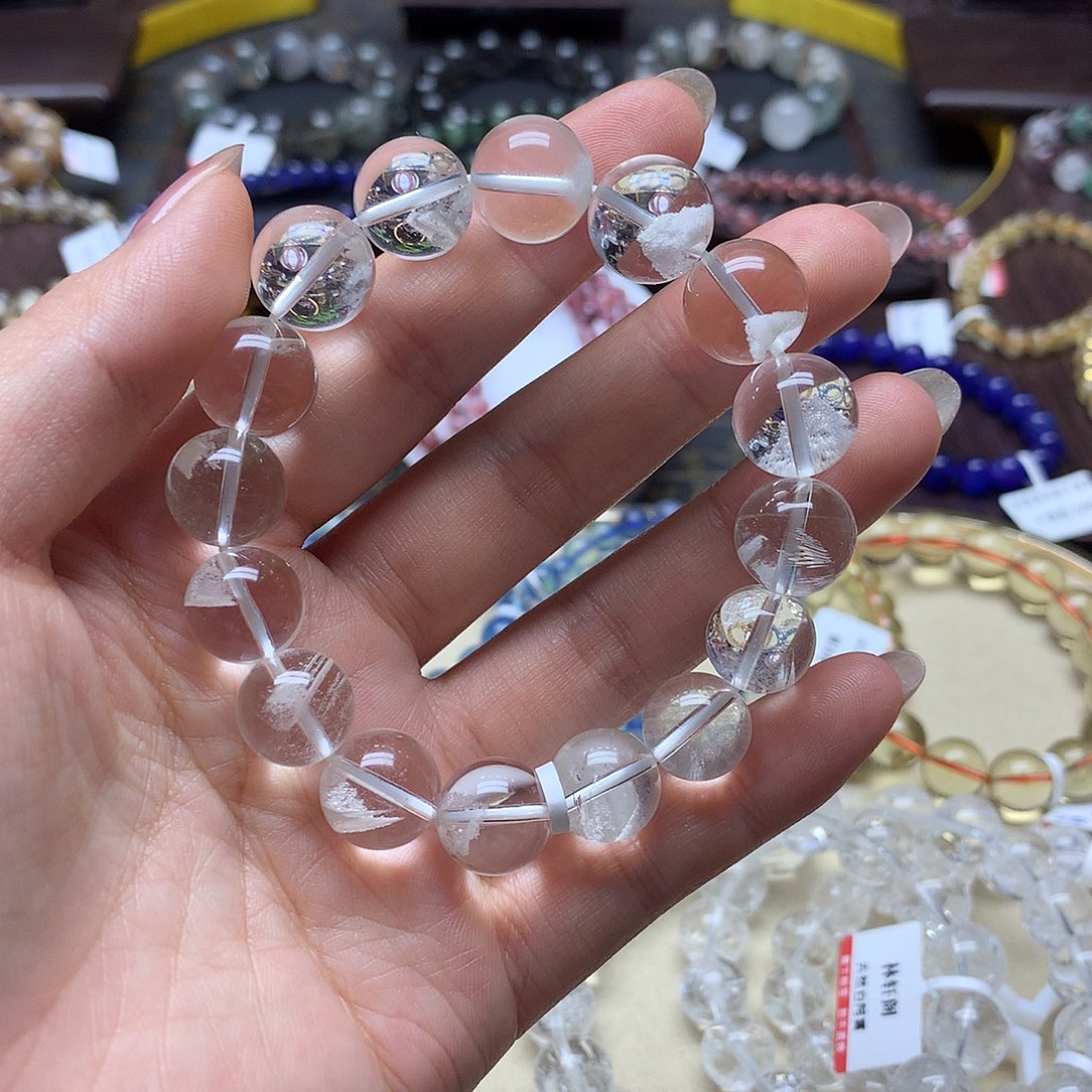 水晶未镶嵌手链手链
