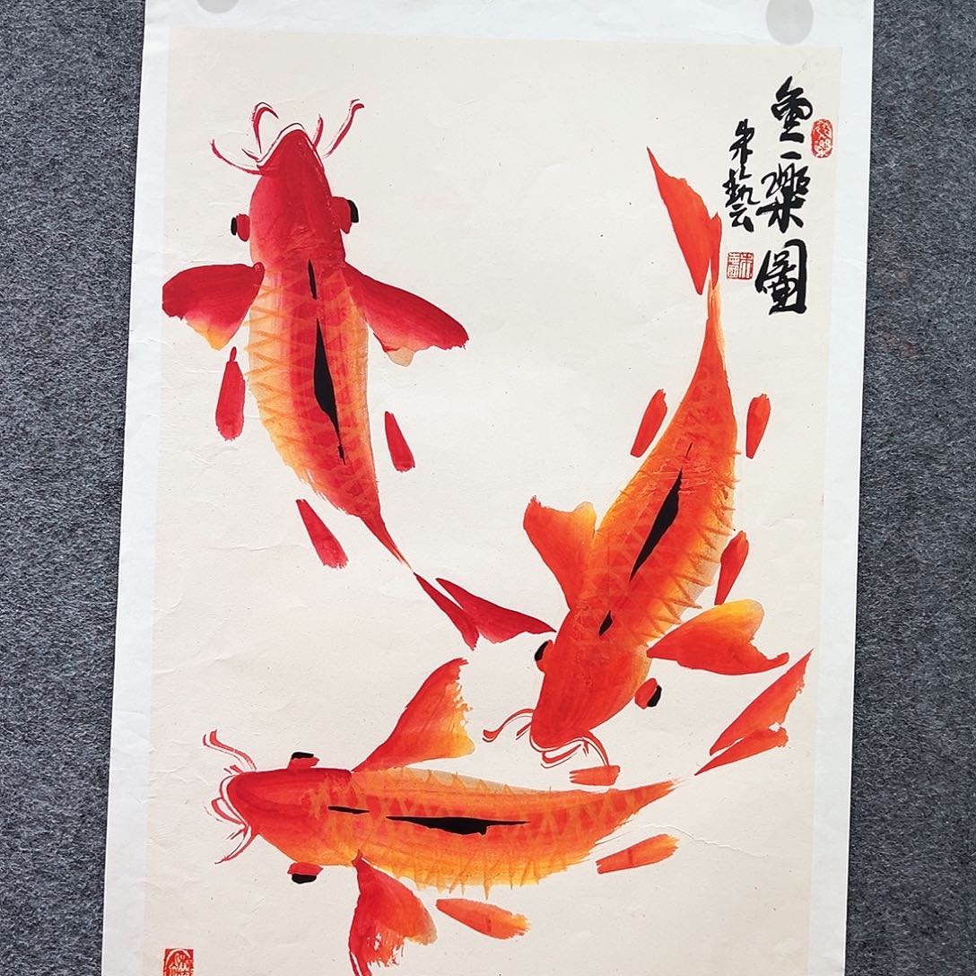 国画纯手绘系列画心