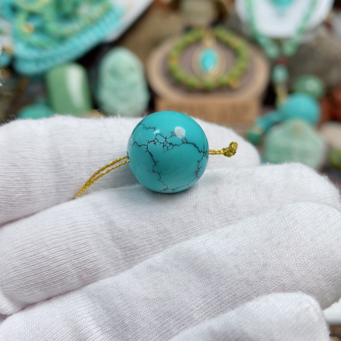 绿松石珠宝奇石未镶嵌