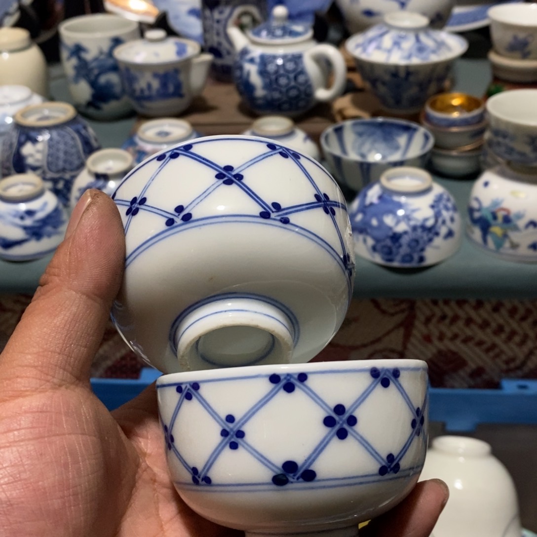 瓷片舶来瓷器满28包邮当日凑单