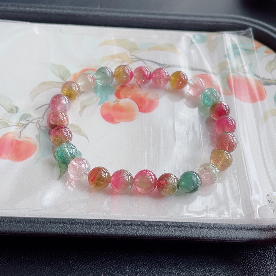 手链未镶嵌碧玺8mm左右