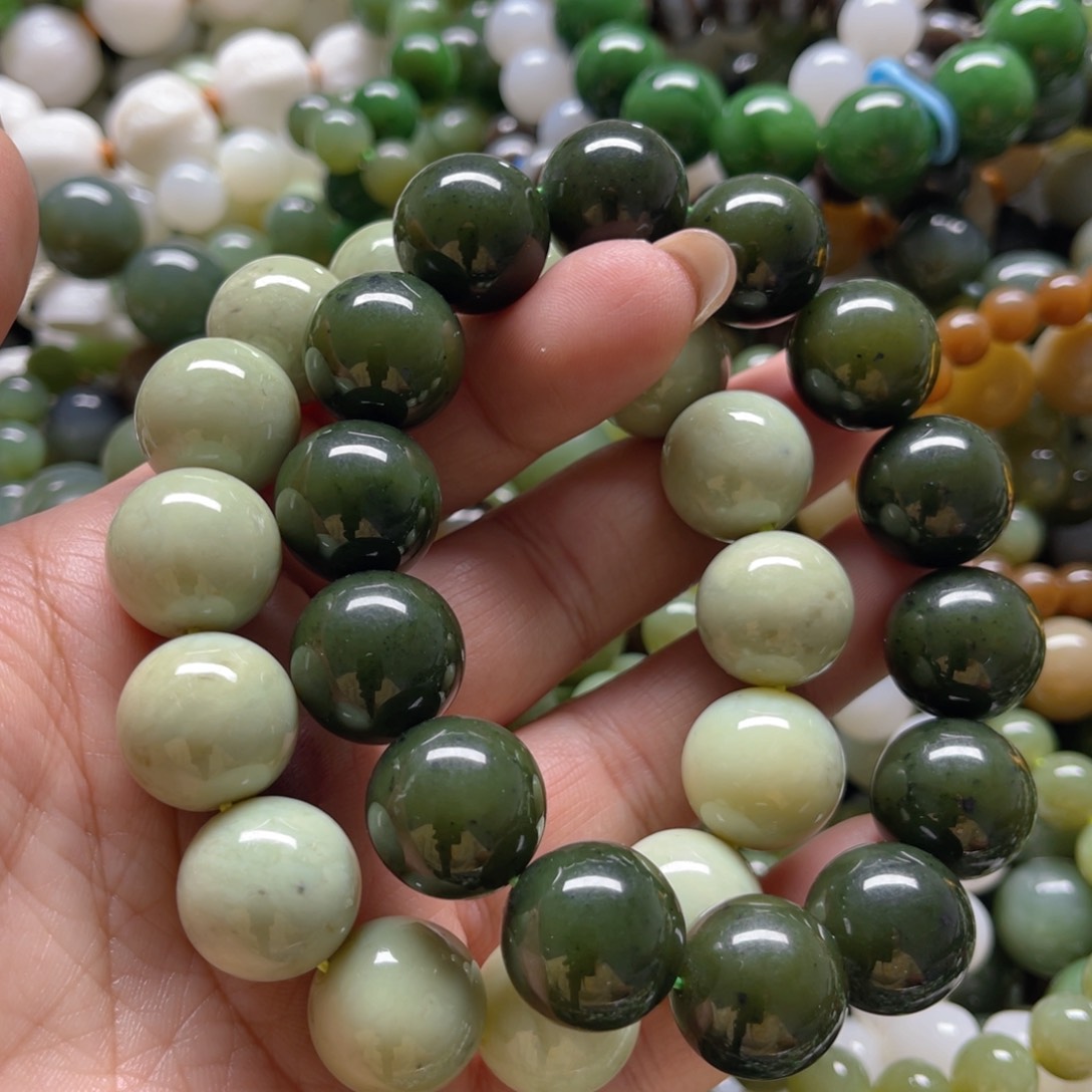 和田玉手链未镶嵌