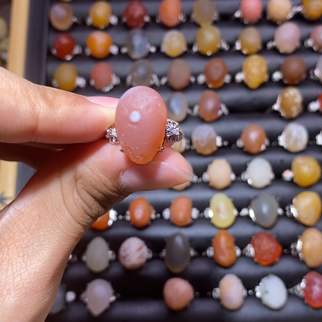 *****玛瑙/玉髓合金戒指