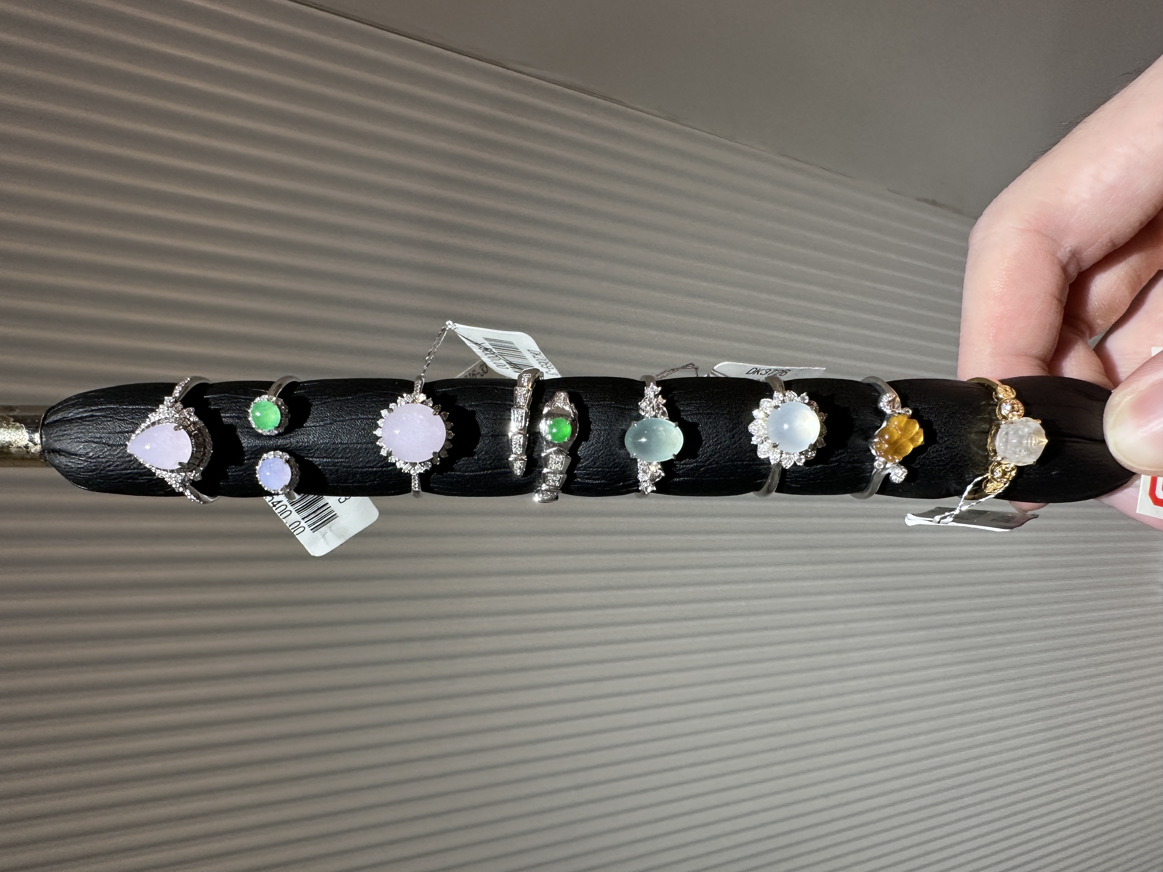 【彩虹盘】翡翠-18K金镶嵌-多样性发一件-LJ005|CXQ21