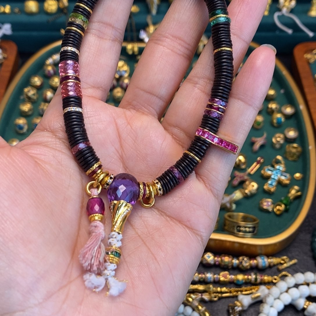 合成立方氧化锆手链足金镶嵌