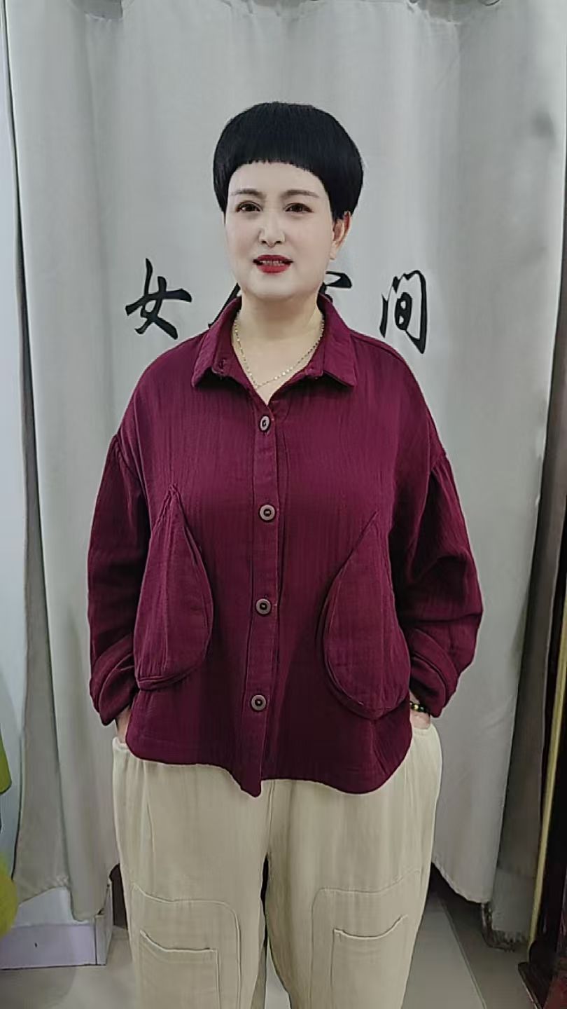 【女人空间】秋季休闲宽松外套