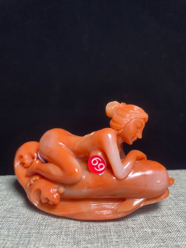 大鱼海棠 10X6.3X3.6公分 187g