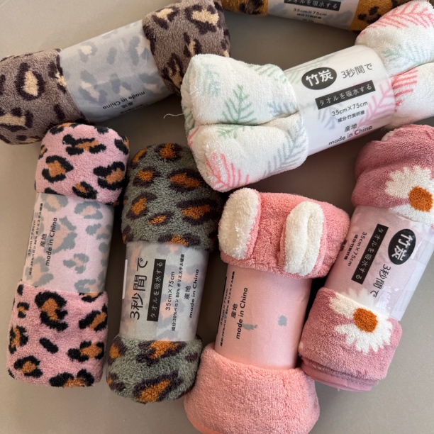 三秒瞬吸毛巾合集35x75