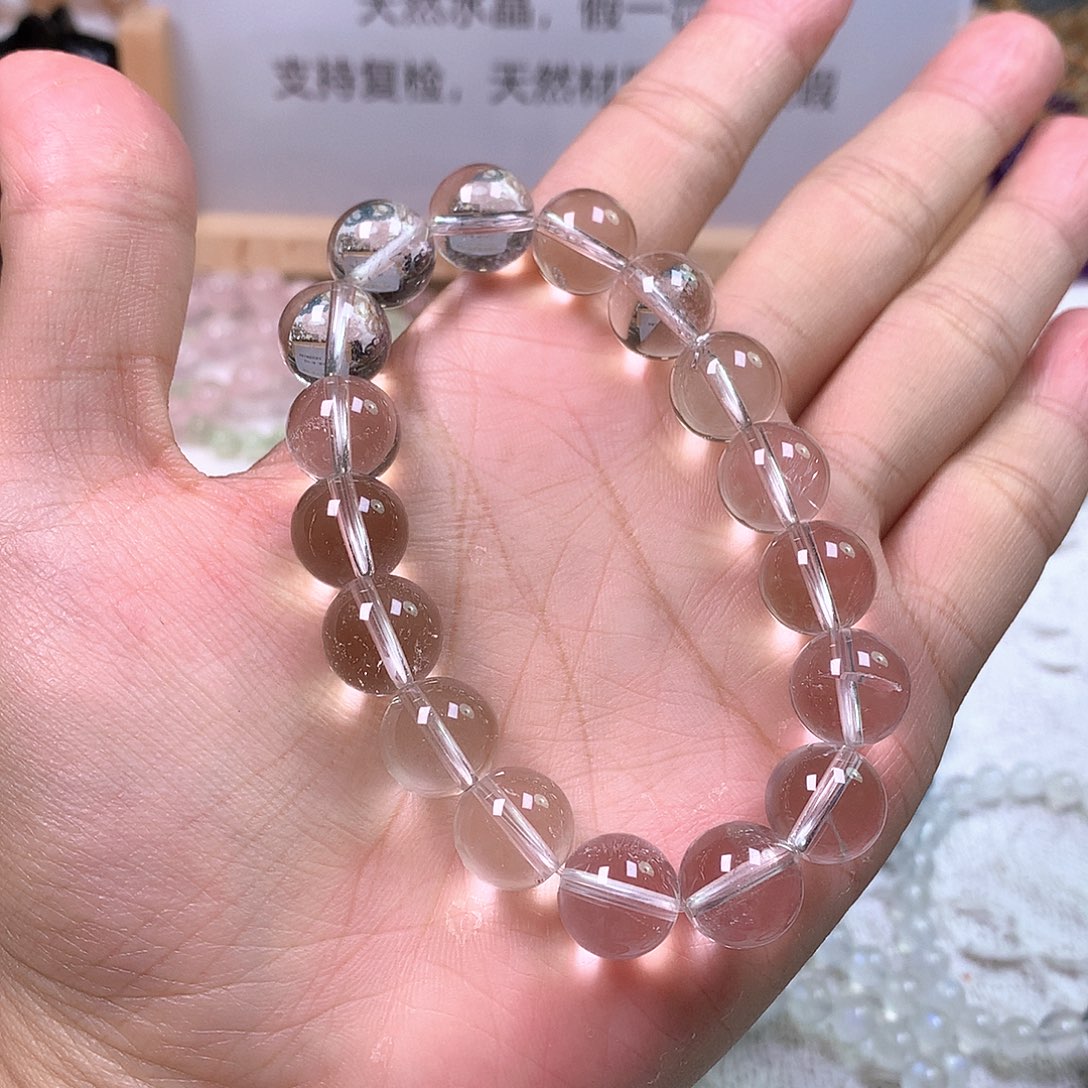 水晶手链未镶嵌天然