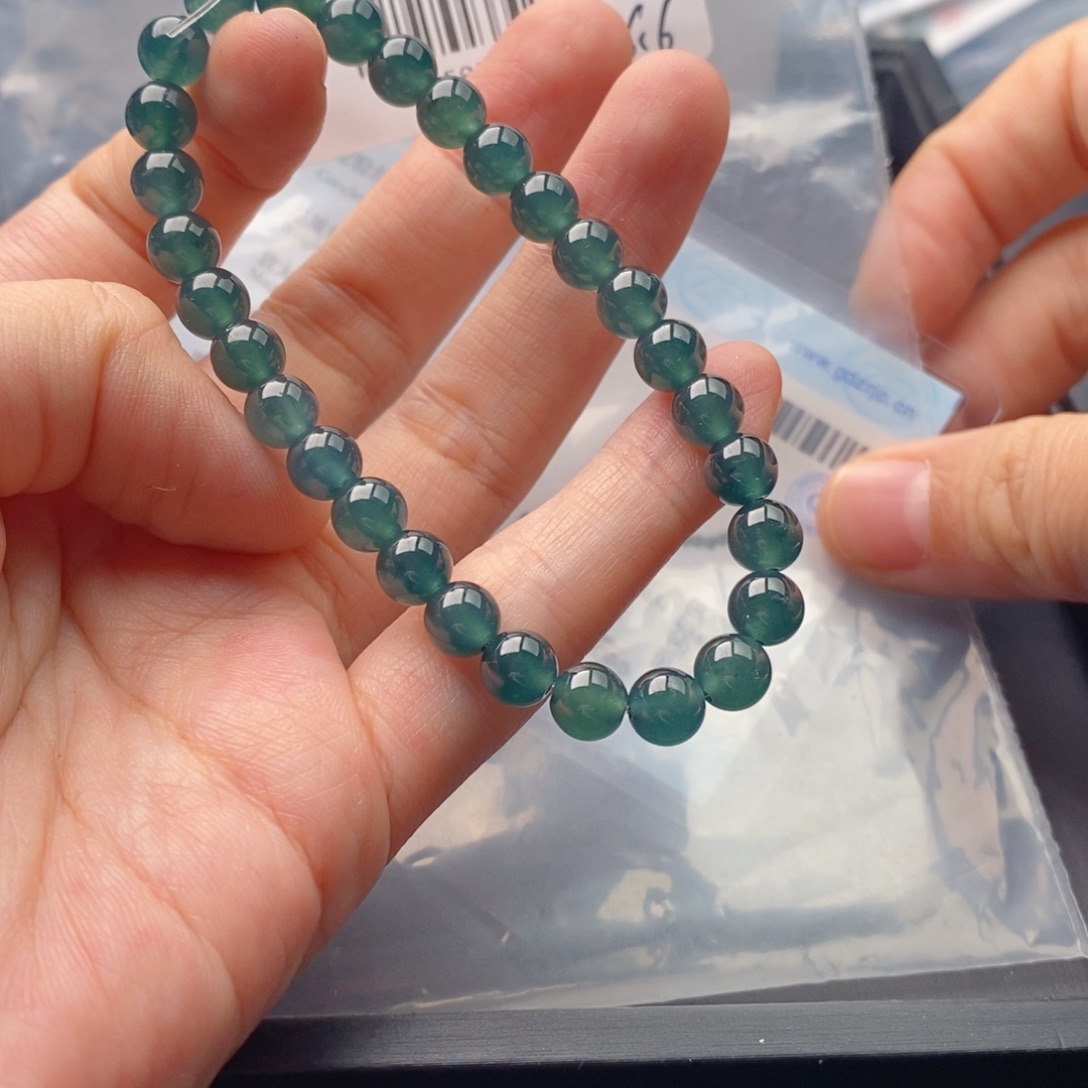 翡翠未镶嵌手链手串