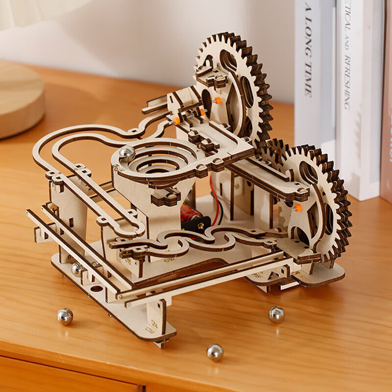 科学实验套装轨道滚珠中小学生手工积木拼装科技小发明手工玩具