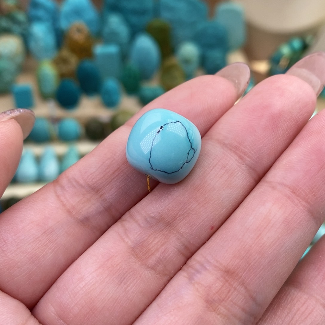 绿松石珠宝奇石未镶嵌