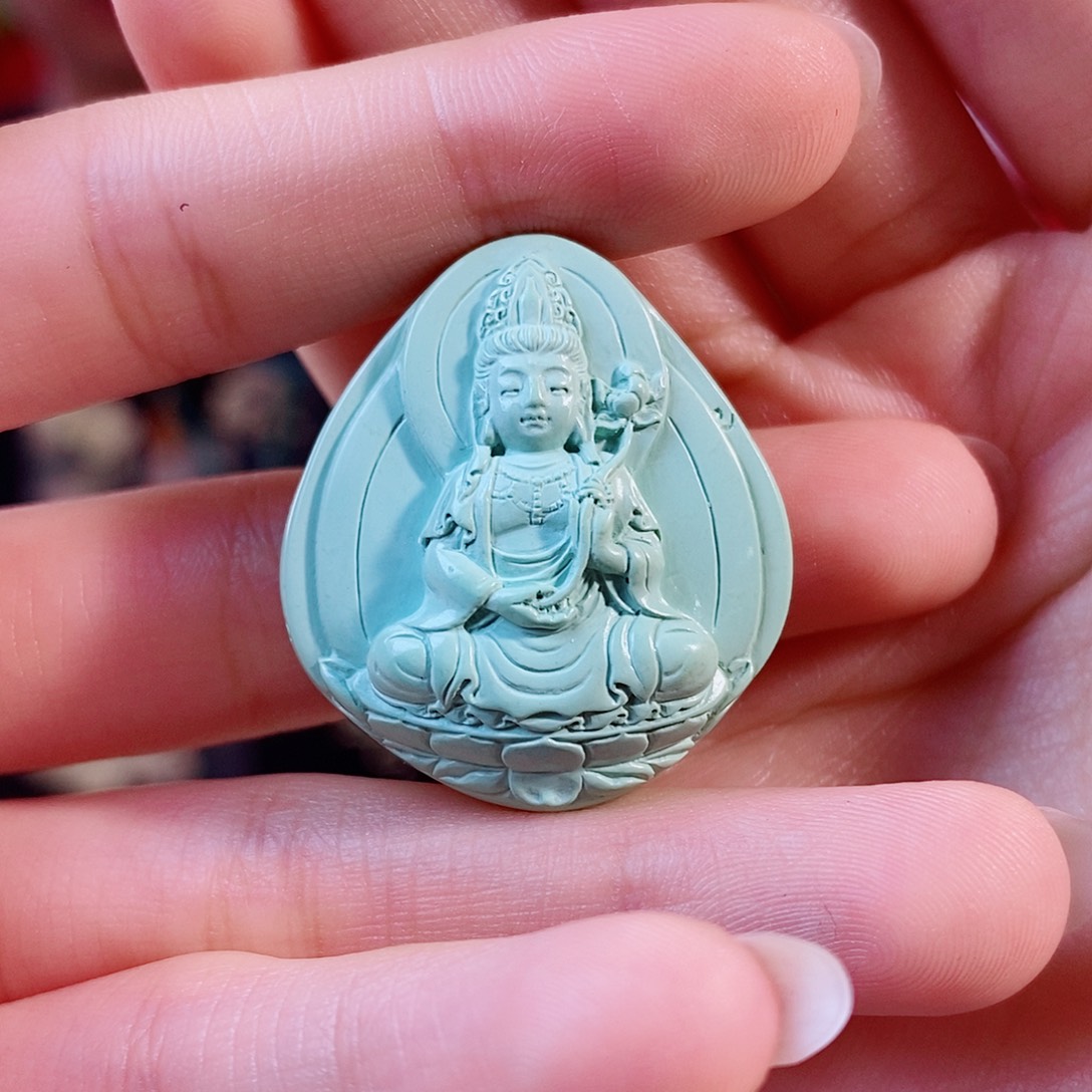 未镶嵌绿松石珠宝奇石