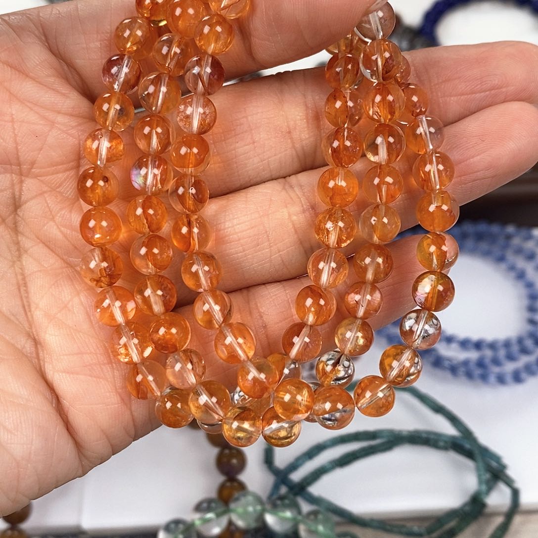 未镶嵌手链水晶胶花