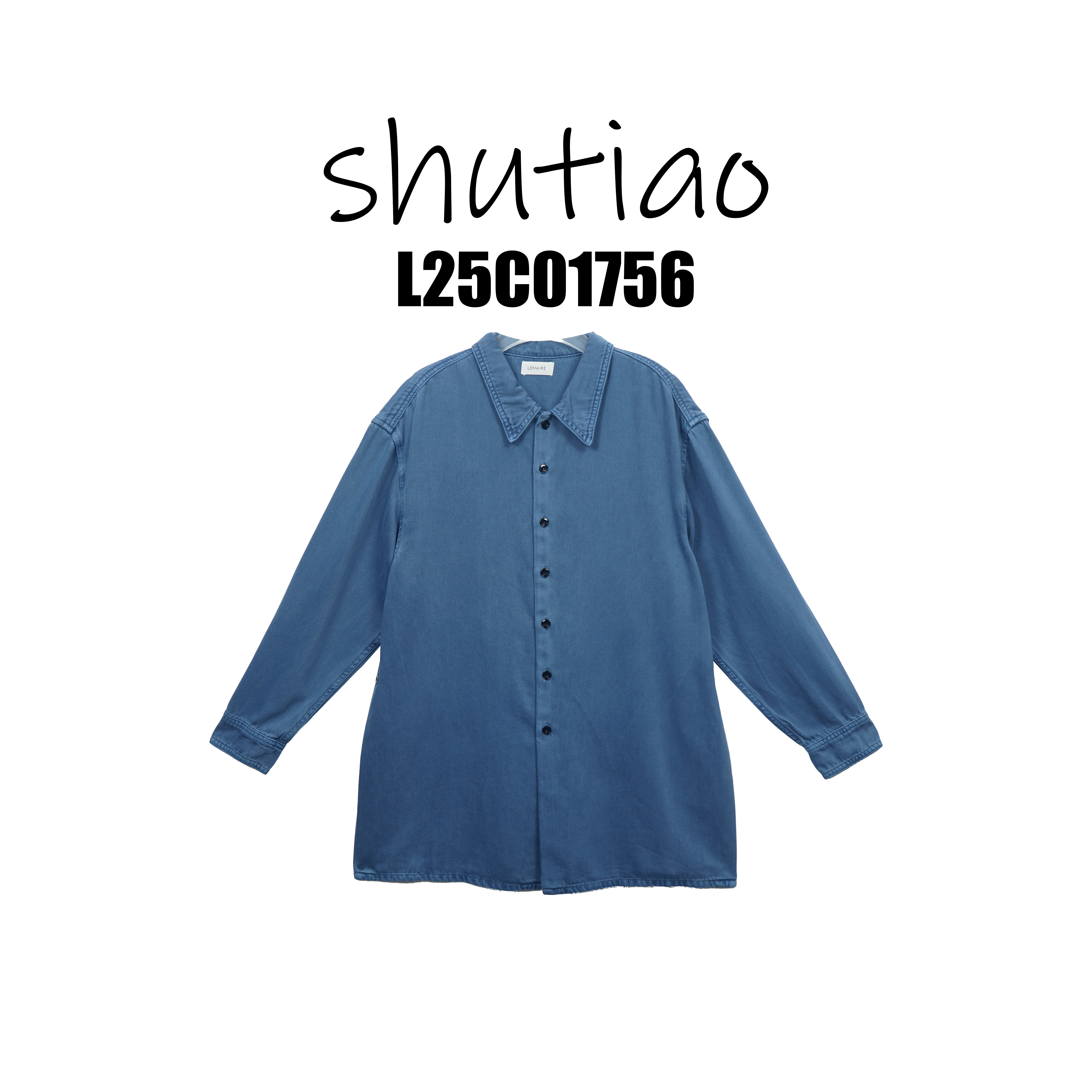 【SHUTIAO】2025春夏：新款小众设计款衬衫L25C01756