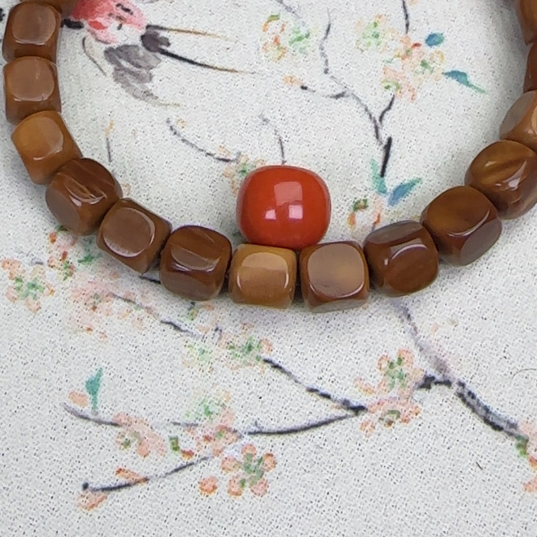 限***宗手串库克9mm方糖配饰小红