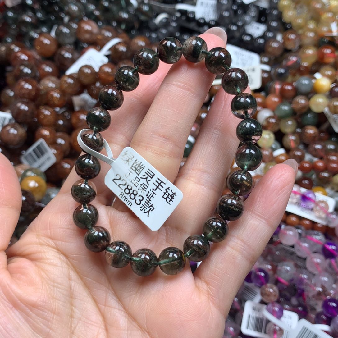 水晶手链未镶嵌天然