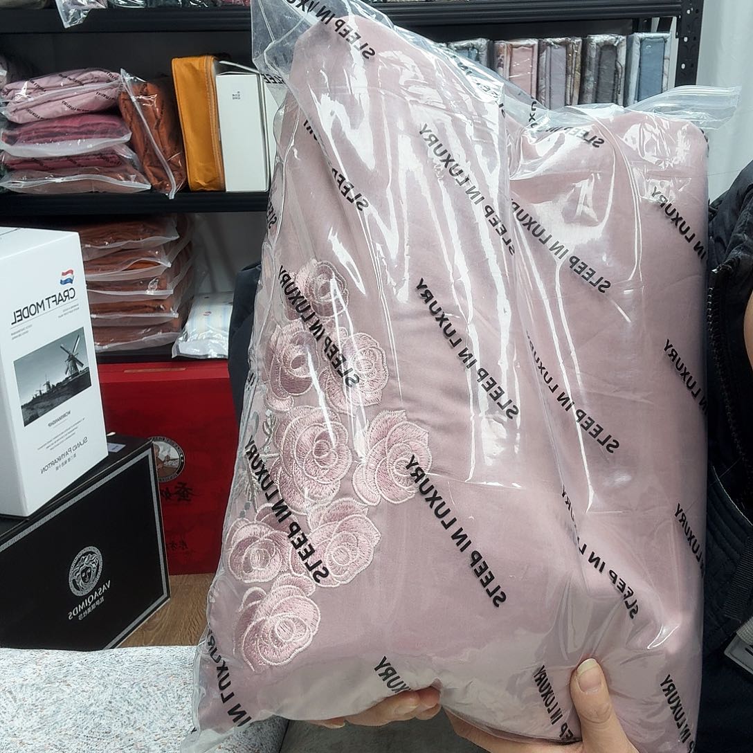 柞蚕丝貂毛羽绒标准高货四件套