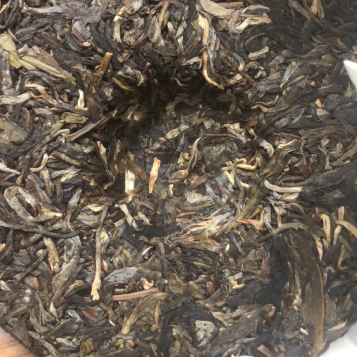 饼生茶【通链接茶百年茶香年选自深山古树茶 传统手工