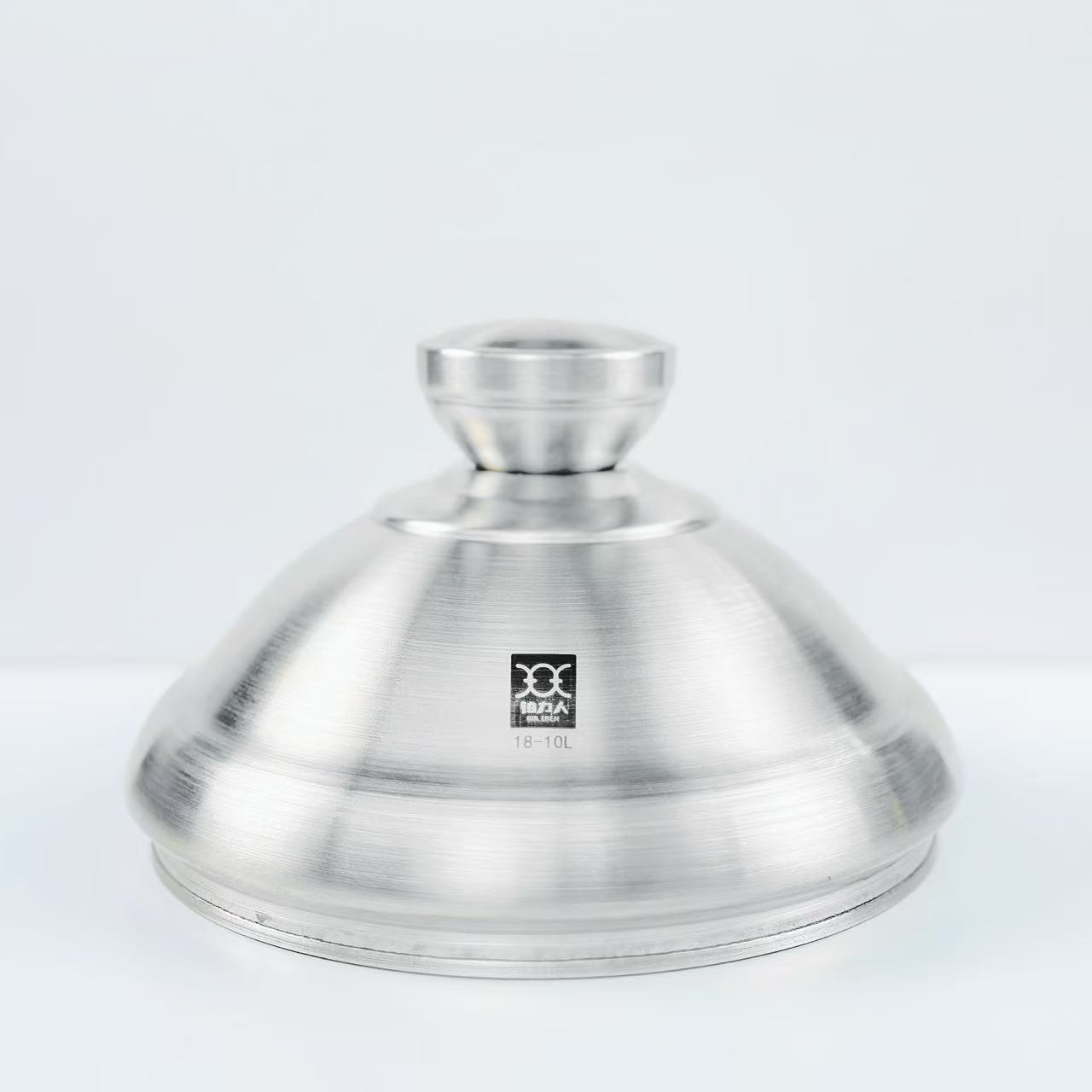 BOLIREN/铂力人18-10L钢盖奶锅盖汤锅盖防烫圆形家